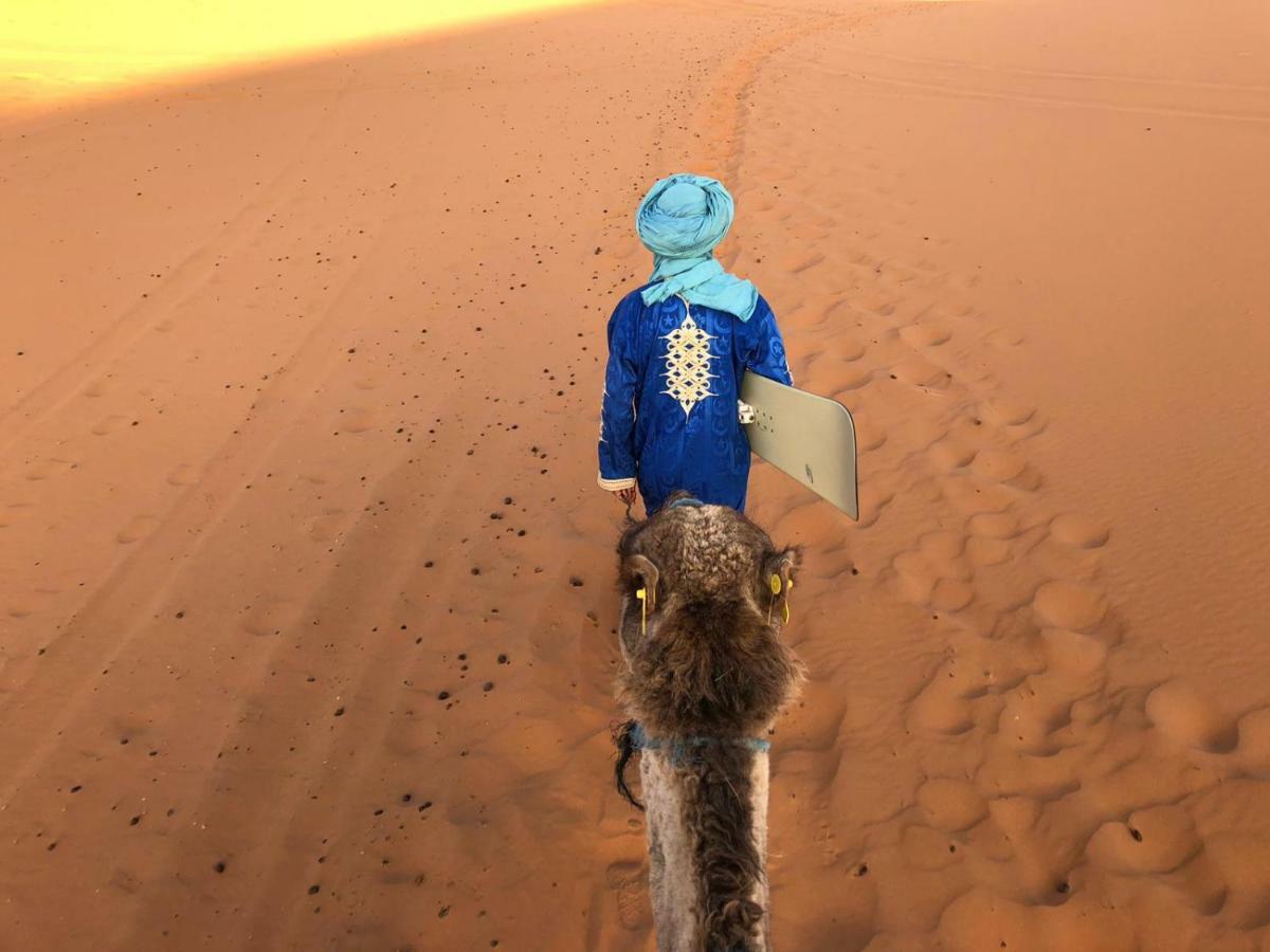 Sahara Camel Tours Camp Hotel Мерцуга Екстериор снимка